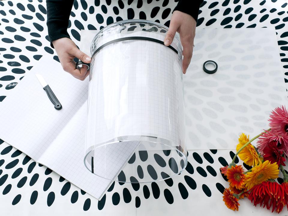 Gerbera Bloemenagenda Mooiwatbloemendoen DIY grafische vaas Gerbera Bloemenagenda Mooiwatbloemendoen DIY grafische vaas