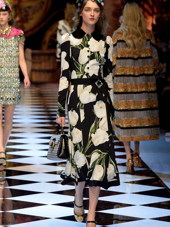 Tulpenkleid von Dolce &amp; Gabbana - Tollwasblumenmachen.de