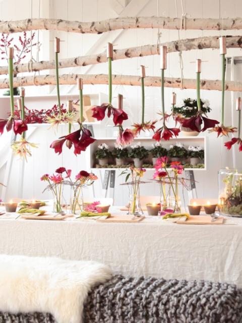 Creëer de perfecte kersttafel Amaryllis