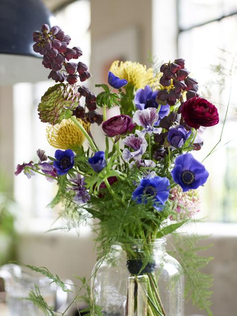 Boeketrecept met voorjaarsbloemen Mooiwatbloemendoen.nl