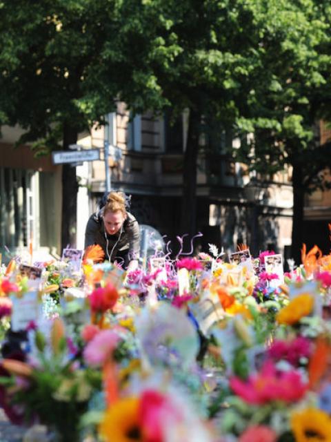 Eine Brücke voller Blumen Tollwasblumenmachen.de